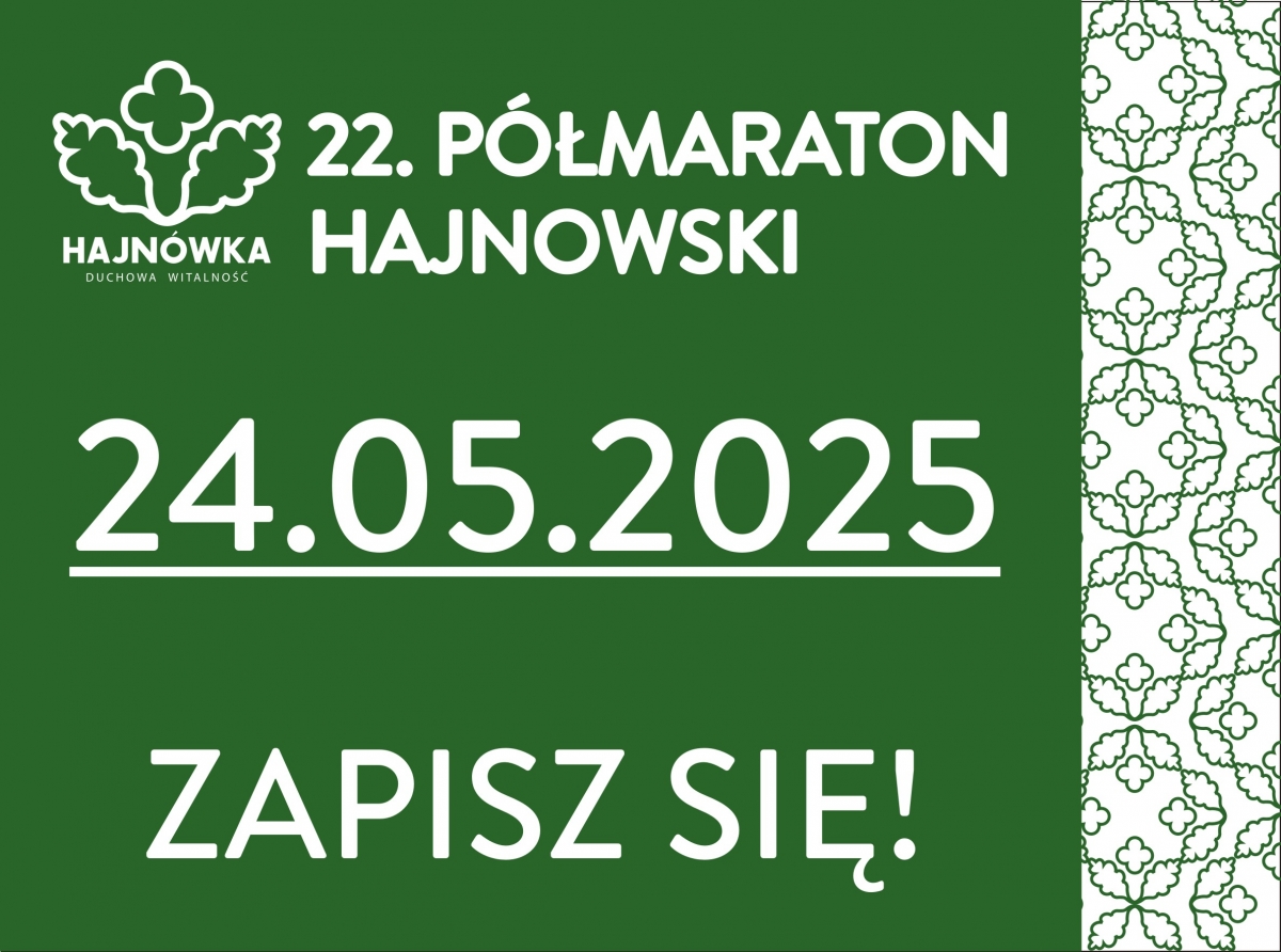 22 PÓŁMARATON HAJNOWSKI